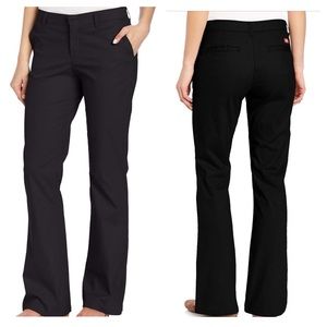 Dickies Women's Slim Fit Bootcut Stretch Pants 12 Short NWT